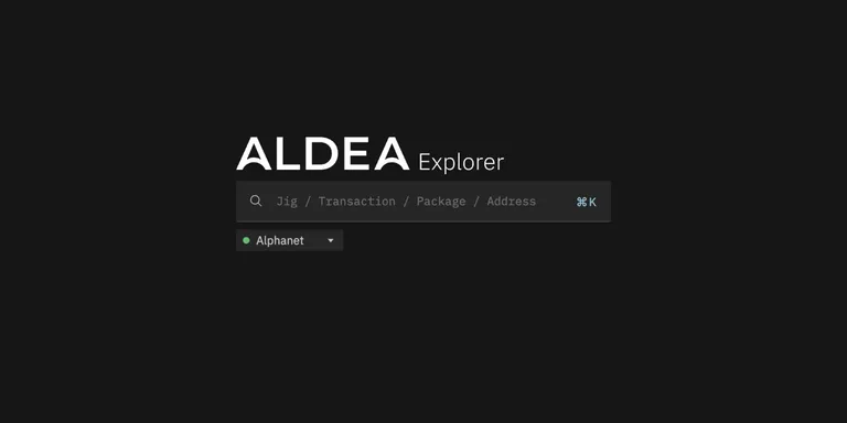 Aldea Explorer
